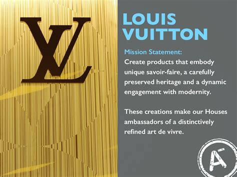 louis vuitton vision and mission